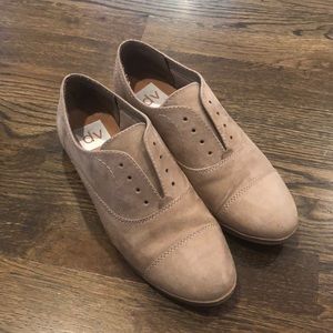 DV suede loafers